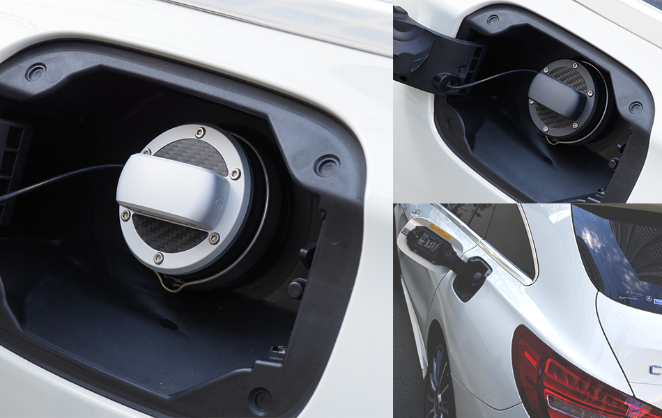 Aluminum Fuel Cap Cover for Mercedes-Benz（Type1）