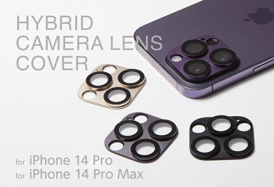 HYBRID CAMERA LENS COVER for iPhone 14 Pro 14 Pro Max