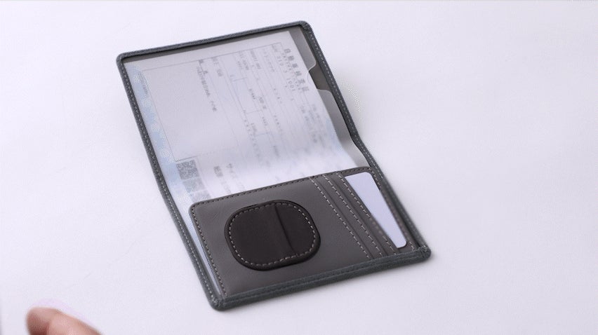 カードポケットへの収納イメージ