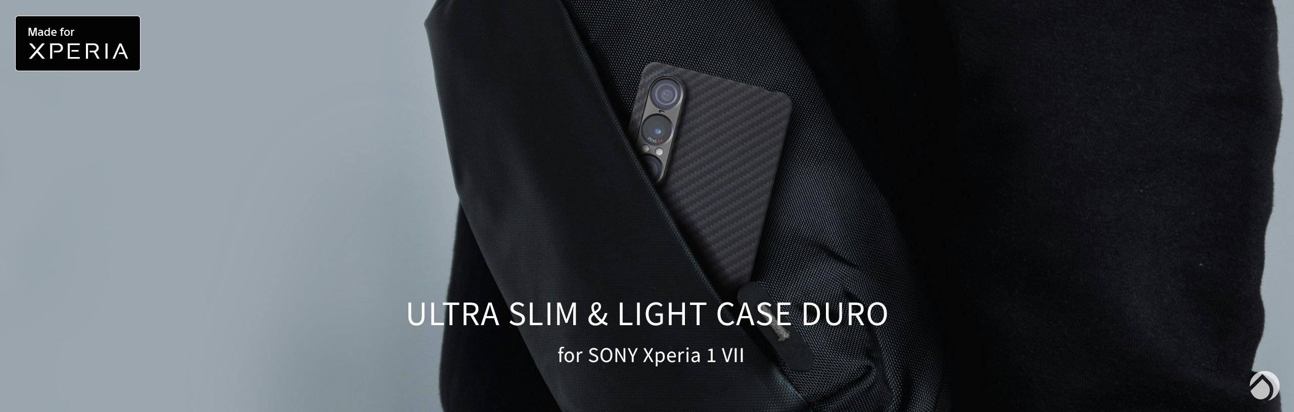 CLEAVE Aluminum Bumper Chrono for Xperia XZ1