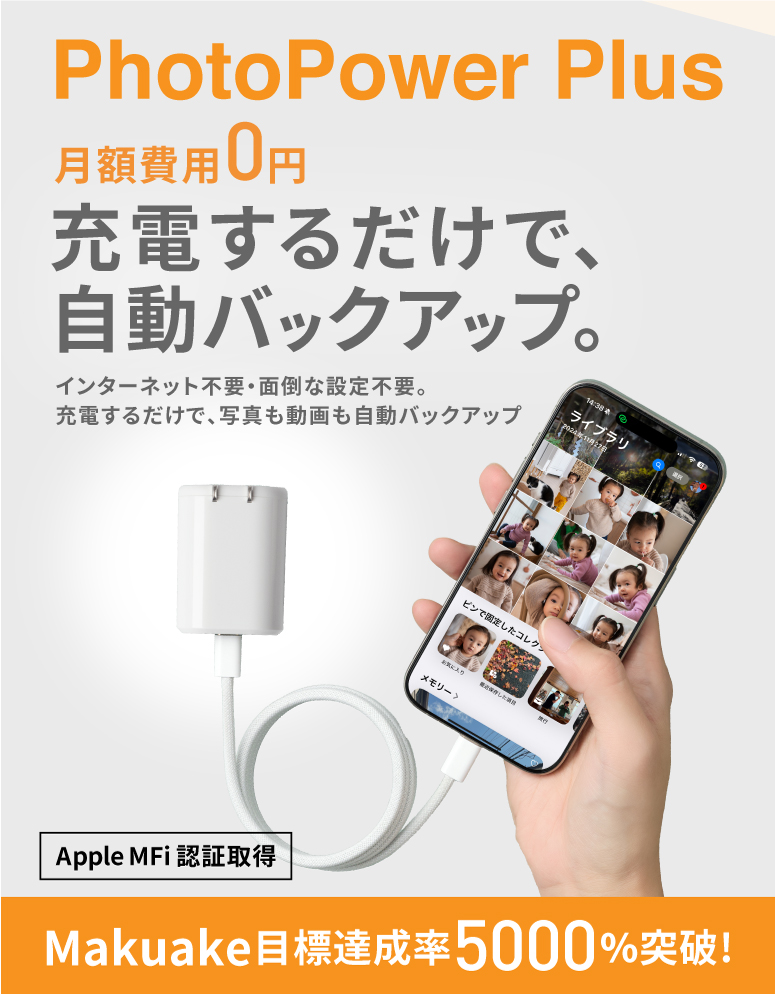 PhotoPower plus - メインビジュアル