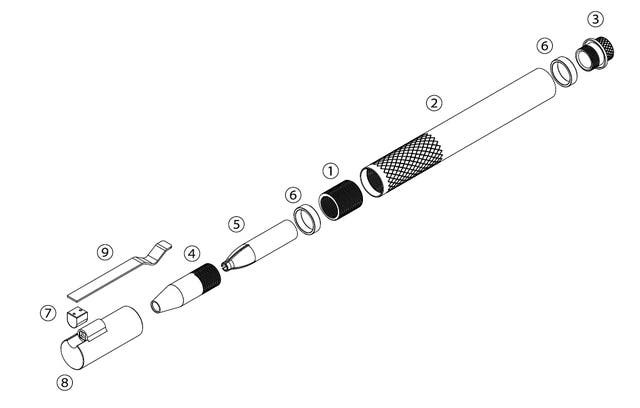 ペンジャケット材料構成
