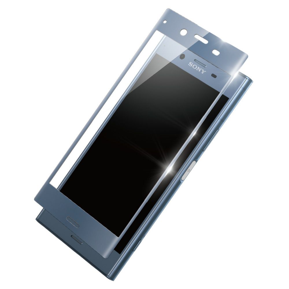 XperiaXZs強化ガラスフィルムラウンドした画面の端まで強力保護3D成形ドラゴントレイルX透明クリア割れ難いdocomoSO-03JauSOV35Softbank【送料無料】新製品
