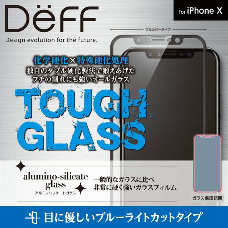iPhoneXガラスフィルム