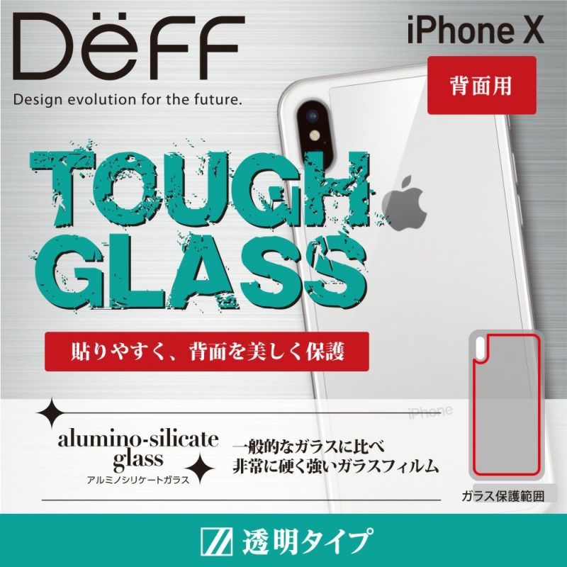 iPhonex強化ガラスフィルム背面