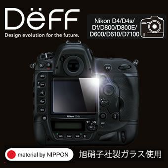 High Grade Glass Screen Protector For Nikon D4s