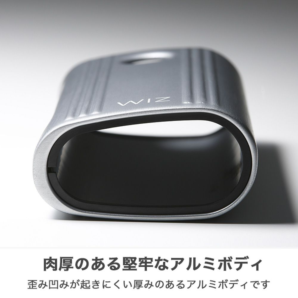 【ご予約受付中】gloグローアルミケース堅牢衝撃保護工具や組み立て不要装着簡単ジャケットタイプ手に馴染む持ちやすいWIZ【Deff直営ストア】【新製品】