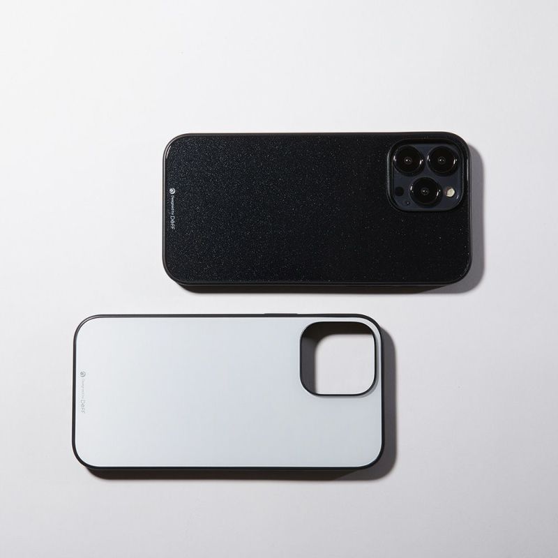 iPhone13 mini 用 背面に化学強化ガラスを使ったメタリックカラーで質感の美しいハイブリッドケース Hybrid Case Etanze  for iPhone 13 mini