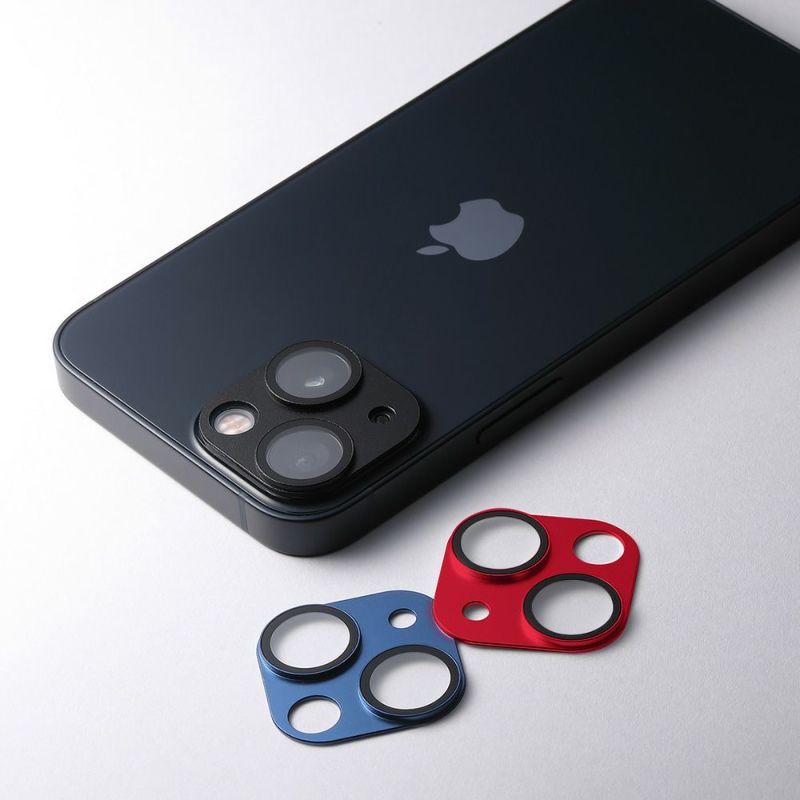 iPhone13Pro ProMax レンズカバー ピンクゴールド デコフレーム
