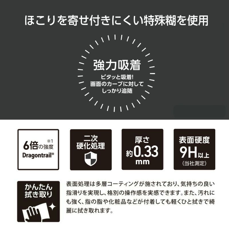 TOUGH GLASS 3D for iPhone SE（第3世代） ブルーライトカット