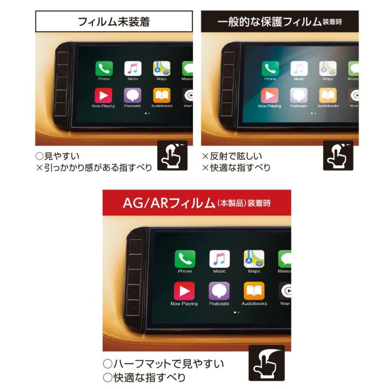 MJシリーズ9インチ / ディスプレイオーディオ MULTIFUNCTION SCREEN PROTECTOR for NISSAN