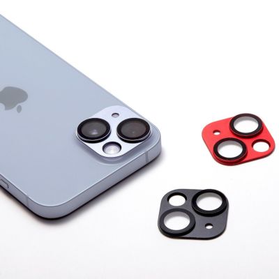 iPhone14 14 Plus フラッシュ対応 アルミニウム合金製ハウジング ガラス製 ハイブリッドカメラレンズカバー HYBRID  CAMERA LENS COVER for iPhone 14 14 Plus